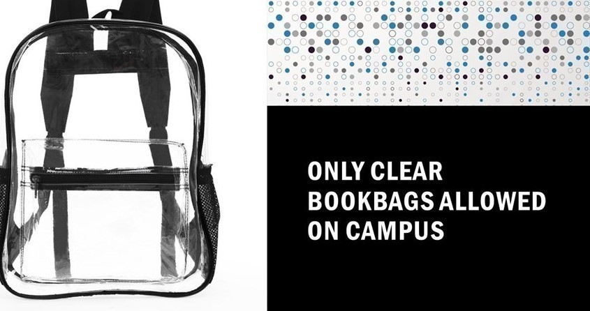 Clear Backpacks Only!