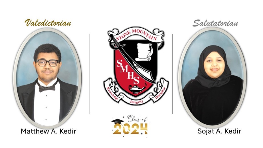 Class of 2024 SMHS Valedictorian and Salutatorian