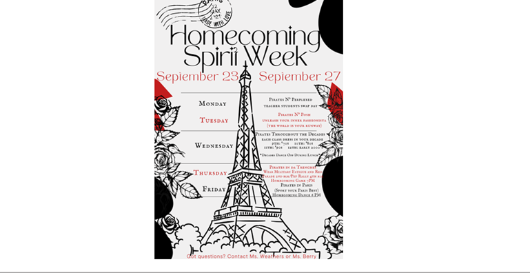 Homecoming Week @ SMHS