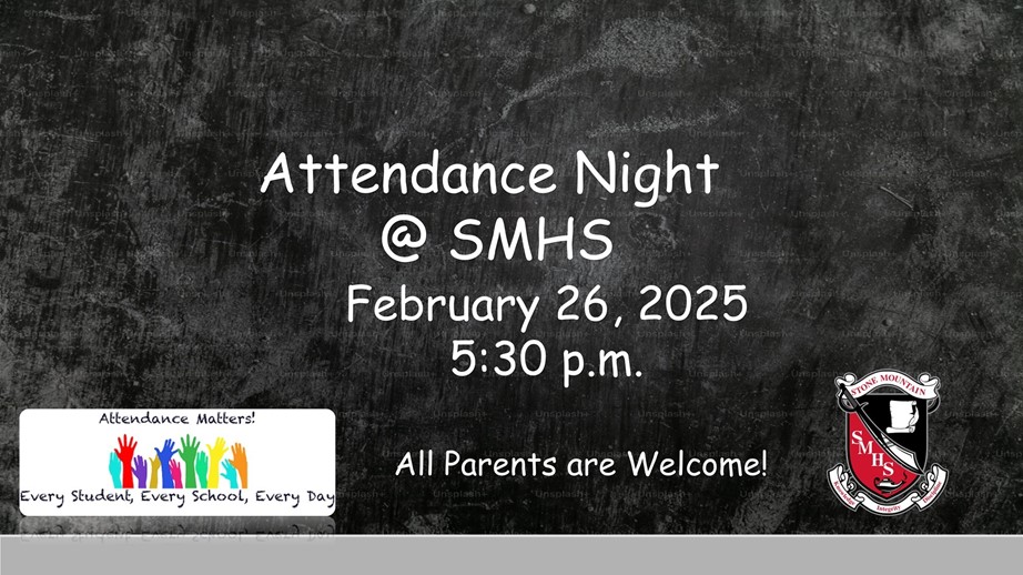 SMHS Attendance Night